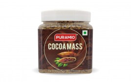 Puramio Cocoa Mass   Plastic Jar  350 grams